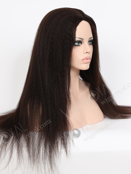 Kinky Straight Yaki Human Hair Wig WR-GL-034-7839