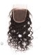 In Stock Indian Remy Hair 12" Natural Curly Natural Color Top Closure STC-273
