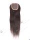 In Stock Indian Remy Hair 18" Yaki Straight Natural Color Top Closure STC-309