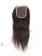 In Stock Indian Remy Hair 12" Straight Natural Color Top Closure STC-65