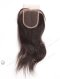 In Stock Chinese Virgin Hair 10" Natural Straight Natural Color Top Closure STC-292