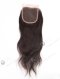 In Stock Chinese Virgin Hair 14" Natural Straight Natural Color Top Closure STC-294