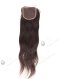 In Stock Chinese Virgin Hair 16" Natural Straight Natural Color Top Closure STC-295