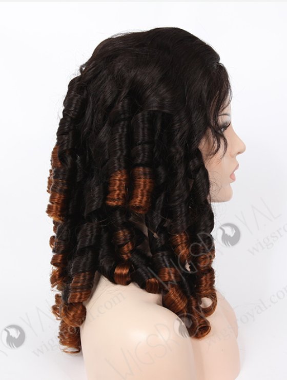 Natural Color with 30# Color Spiral Curl Wigs WR-GL-045-8217