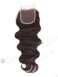 In Stock Chinese Virgin Hair 16" Body Wave Natural Color Top Closure STC-299