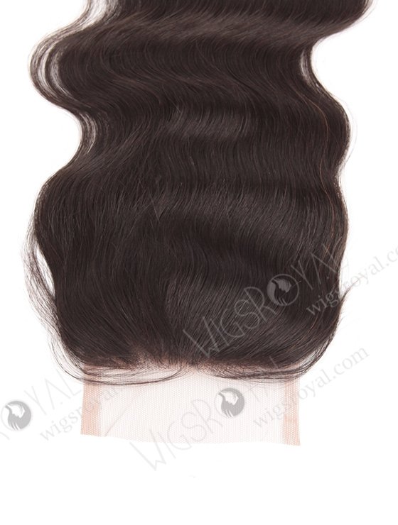 In Stock Chinese Virgin Hair 16" Body Wave Natural Color Top Closure STC-299-8277
