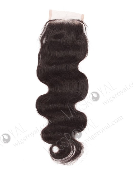 In Stock Chinese Virgin Hair 18" Body Wave Natural Color Top Closure STC-331-8317