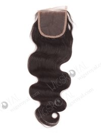 In Stock Chinese Virgin Hair 18" Body Wave Natural Color Top Closure STC-331