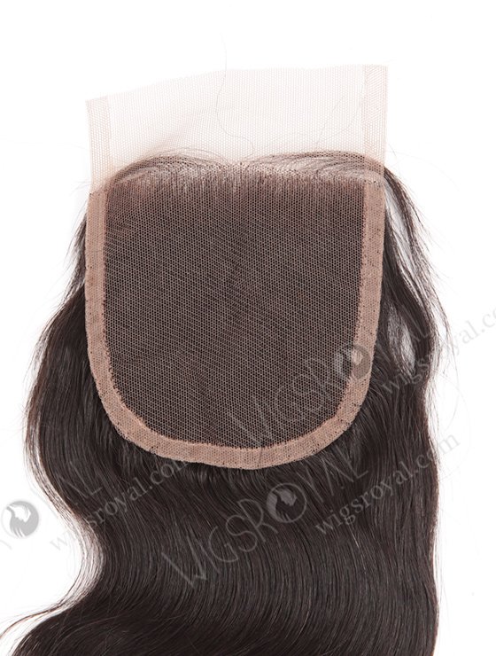 In Stock Chinese Virgin Hair 18" Body Wave Natural Color Top Closure STC-331-8321