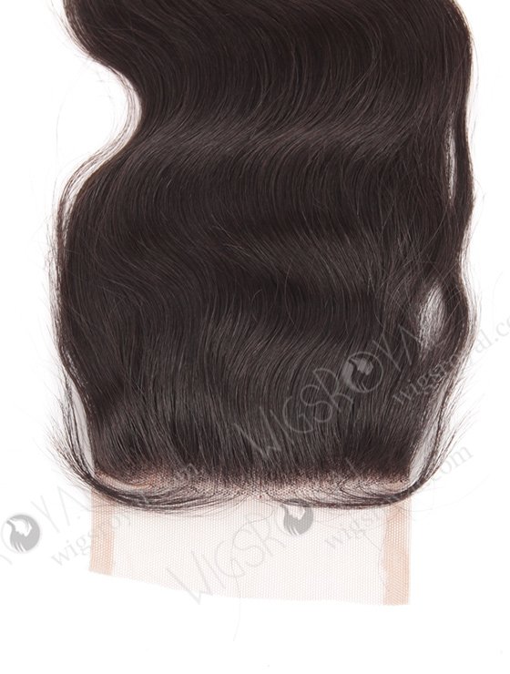 In Stock Chinese Virgin Hair 18" Body Wave Natural Color Top Closure STC-331-8319