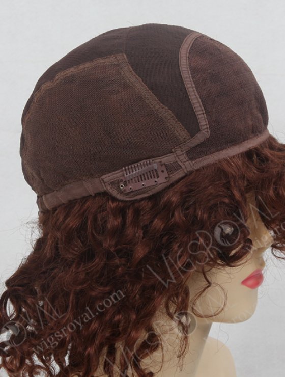 Chocolate Brown Hair Color Curly Wigs WR-GL-011-8608