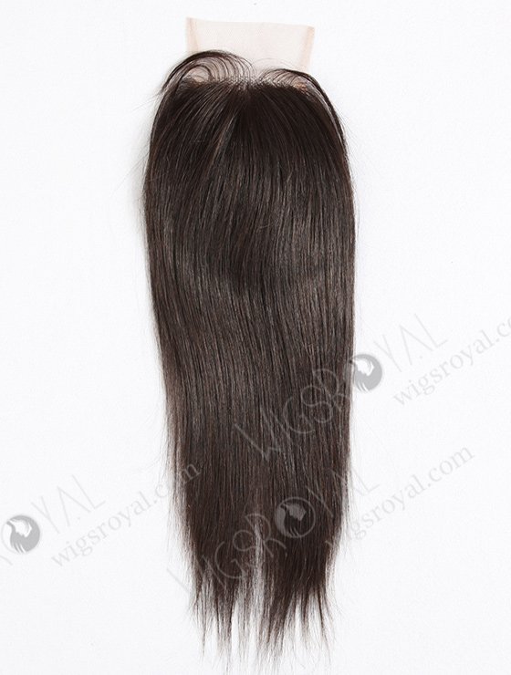 In Stock Indian Virgin Hair 10" Straight Natural Color Top Closure STC-226-8648