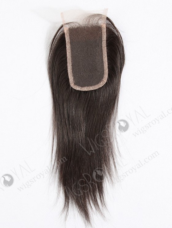 In Stock Indian Virgin Hair 10" Straight Natural Color Top Closure STC-226-8647