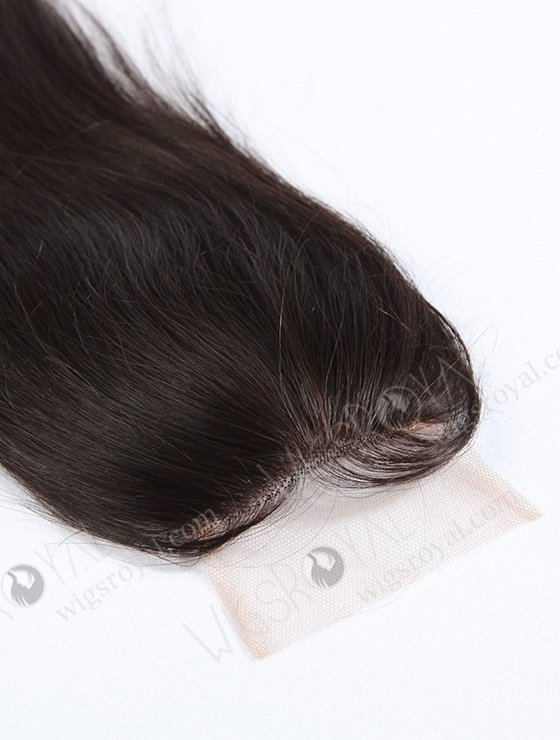 In Stock Indian Virgin Hair 10" Straight Natural Color Top Closure STC-226-8650