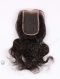 In Stock Indian Virgin Hair 10" Natural Wave Natural Color Top Closure STC-41
