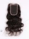 In Stock Indian Virgin Hair 14" Natural Wave Natural Color Top Closure STC-06
