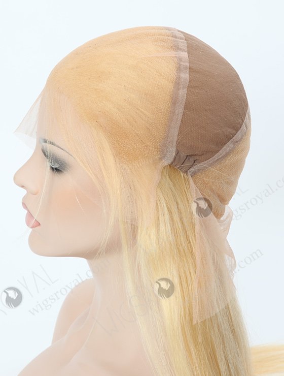 Silky Straight Long Blonde Human Hair Wig WR-LW-037-8256