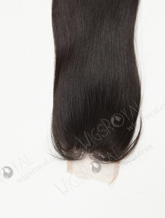 In Stock Indian Virgin Hair 14" Straight Natural Color Top Closure STC-217-8661