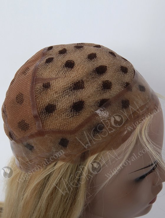 Blonde Hair with Brown Highlight Human Hair Wigs WR-LW-035-8248