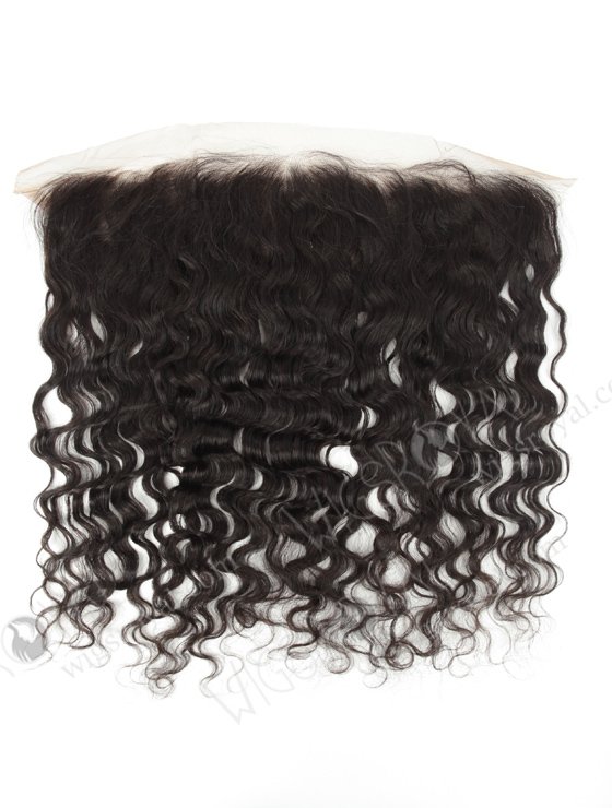 Pre-pluked Hair Line Natural Curly Indian Remy Natural Color Hair Lace Frontal WR-LF-001-8903