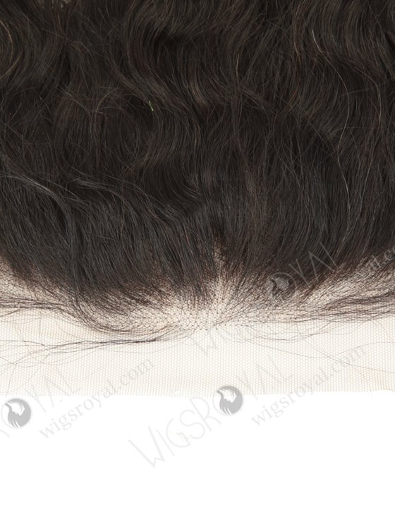 Pre-pluked Hair Line Natural Curly Indian Remy Natural Color Hair Lace Frontal WR-LF-001-8897