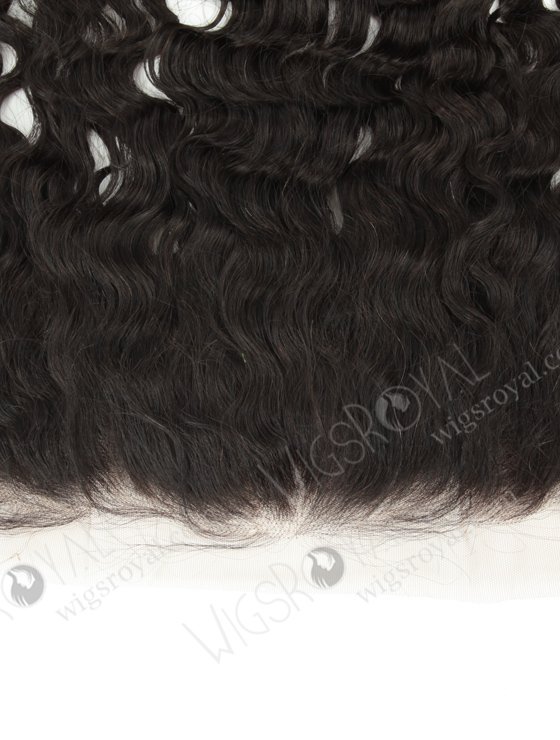Pre-pluked Hair Line Natural Curly Indian Remy Natural Color Hair Lace Frontal WR-LF-001-8898