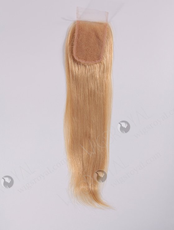 In Stock Malaysian Virgin Hair 16" Straight #24 Color Top Closure STC-57-8919