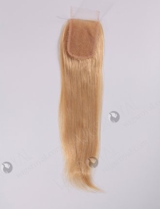 In Stock Malaysian Virgin Hair 16" Straight #24 Color Top Closure STC-57