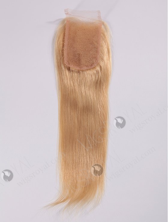 In Stock Malaysian Virgin Hair 14" Straight #24 Color Top Closure STC-56-8913