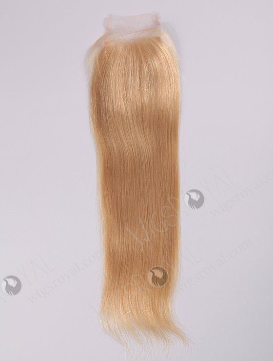 In Stock Malaysian Virgin Hair 14" Straight #24 Color Top Closure STC-56-8915