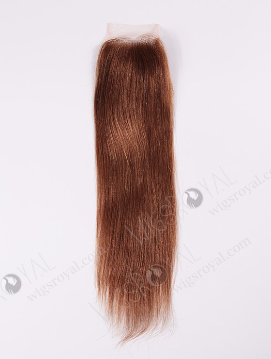 In Stock Malaysian Virgin Hair 14" Straight #30 Color Top Closure STC-54-8875