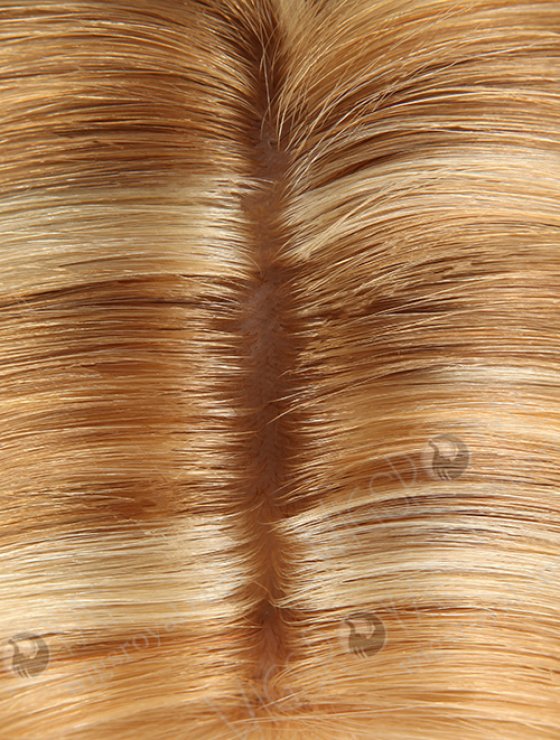 Beautiful Highlight Color 20'' Chinese Virgin 18# Highlight 24# Color Glueless Wigs WR-GL-057-8857