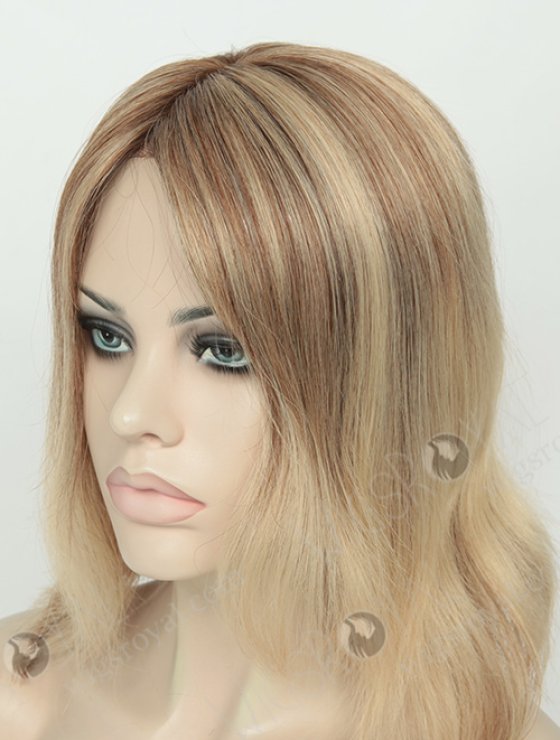Mongolian Virgin Blonde Tone Short Wig WR-GL-053-8805