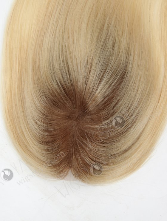European Virgin Hair 14" Straight T9#/613# Color Lace Top Closure WR-TC-004-8950