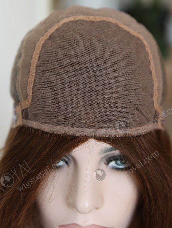 Chestnut Brown Hair Color Glueless Silk Top Wig WR-GL-031-8718
