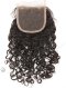 In Stock Brazilian Virgin Hair 12" 12mm Curl Natural Color Top Closure STC-316