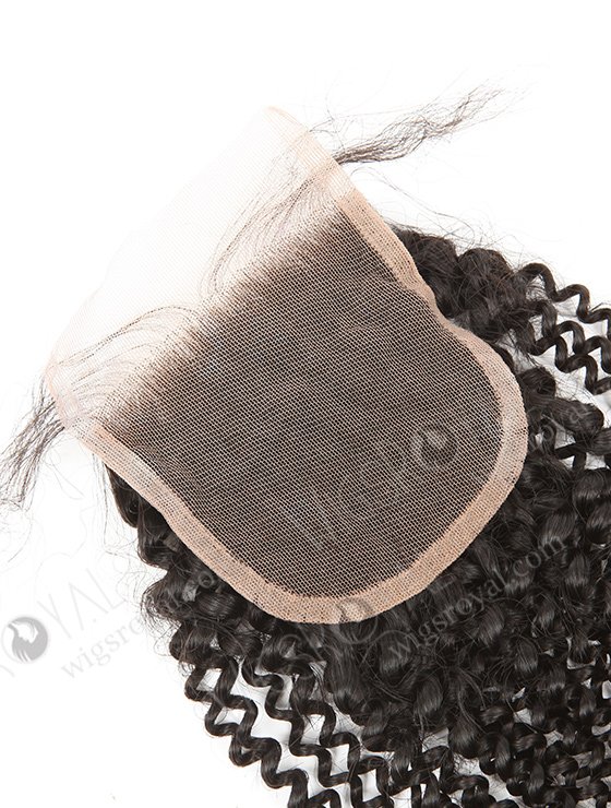 In Stock Brazilian Virgin Hair 16" 7mm Curl Natural Color Top Closure STC-315-9067