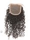 In Stock Brazilian Virgin Hair 14" 12mm Curl Natural Color Top Closure STC-317