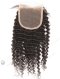 In Stock Brazilian Virgin Hair 12" Kinky Curl Natural Color Top Closure STC-319