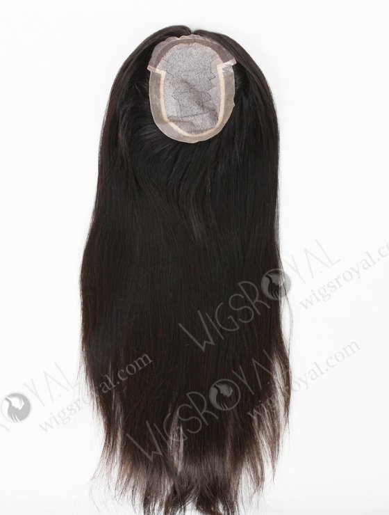 Indian Virgin Hair 22" Straight Natural Color Hair Topper WR-TC-011-9132