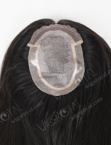 Indian Virgin Hair 22" Straight Natural Color Hair Topper WR-TC-011