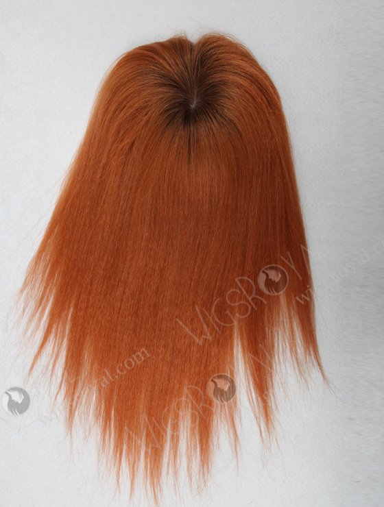 Mongolian Virgin Hair 14" Kinky Straight #28 Color Top Closure WR-TC-012-9143