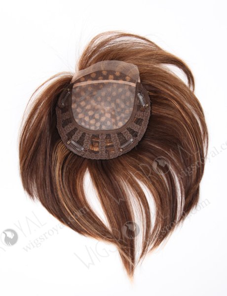 Top quality 100% Virgin European Hair R5/27 Color Curl As Pictures Top Closures WR-TC-023