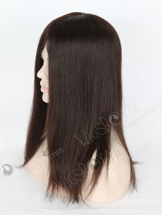 Chinese Virgin Hair 16" Double Draw Natural Straight Natural Color Close To 3# Silk Top Closure WR-TC-008-9111