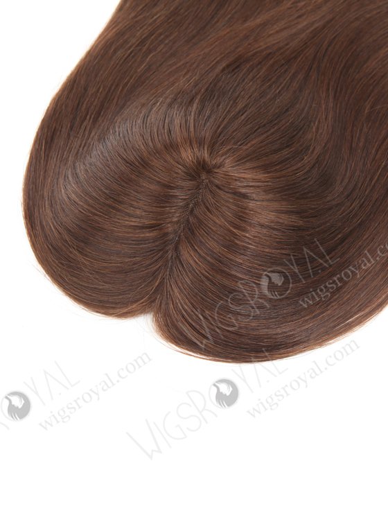 7"*7" European Virgin Hair 16" Straight Color 2a# Mono Top Hair WR-TC-027-9302