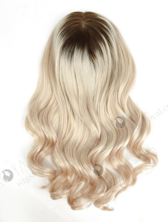 Kosher topper European Virgin Hair 16" One Length Bouncy Curl T9/White Color WR-TC-040-9460
