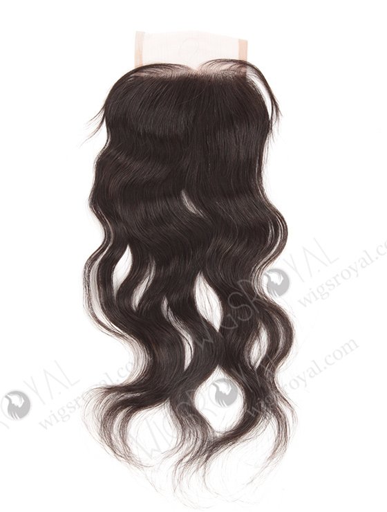 In Stock Brazilian Virgin Hair 12" Natural Wave Natural Color Top Closure STC-35-9636