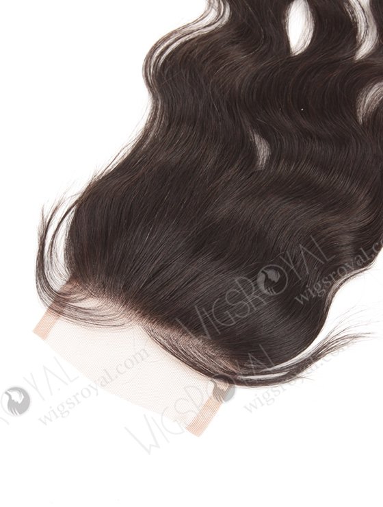 In Stock Brazilian Virgin Hair 12" Natural Wave Natural Color Top Closure STC-35-9637