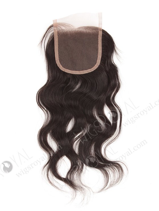 In Stock Brazilian Virgin Hair 12" Natural Wave Natural Color Top Closure STC-35-9638