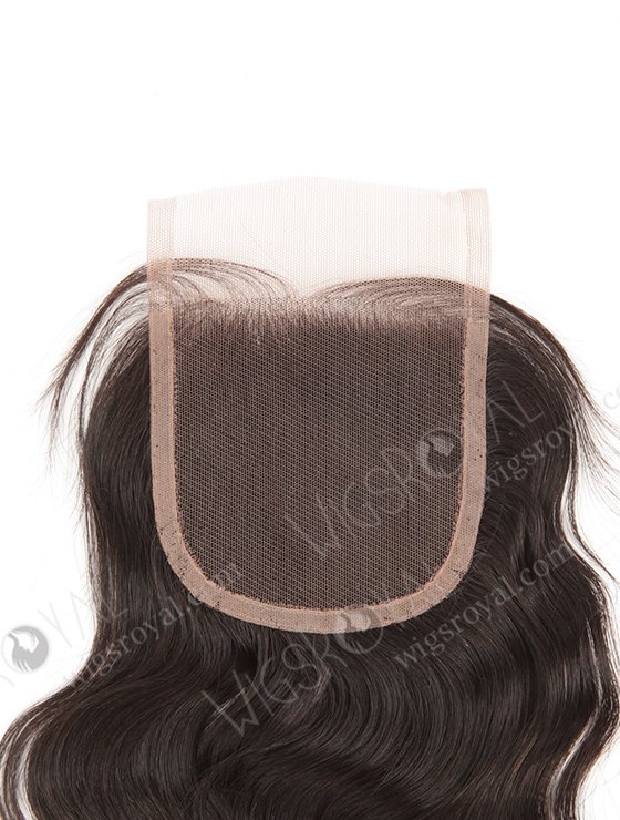 In Stock Brazilian Virgin Hair 12" Natural Wave Natural Color Top Closure STC-35-9640